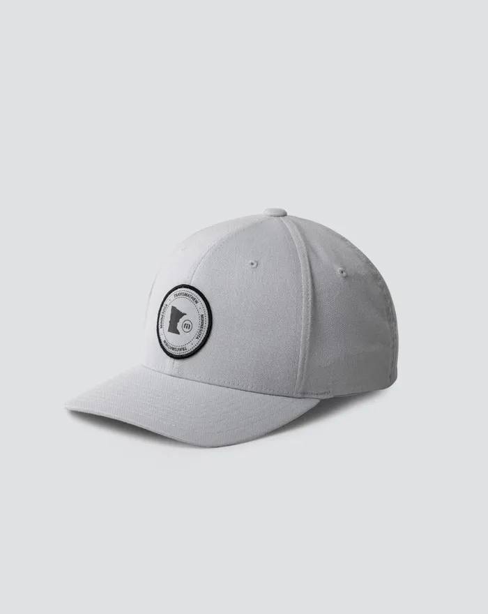 Accessories Fitted TravisMathew OH FOR SURE FITTED HAT Heather Sleet