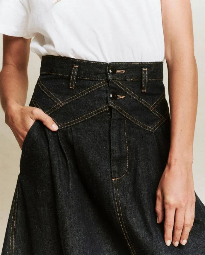 Bottoms Women039s The Great The Field Skirt Rinse Wash