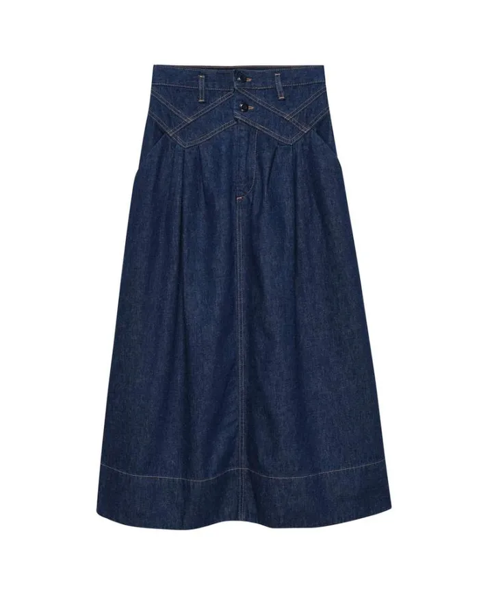 Bottoms Women039s The Great The Field Skirt Rinse Wash