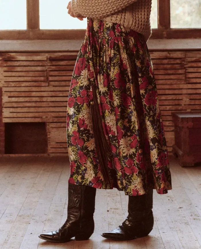 Bottoms Women039s The Great The Highland Skirt Hidden Garden Floral