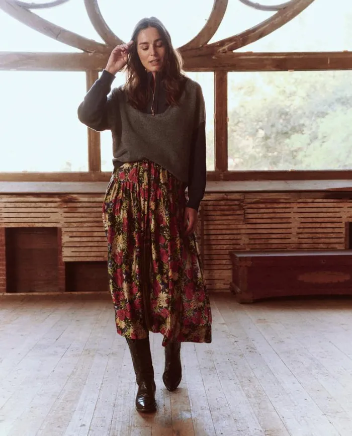 Bottoms Women039s The Great The Highland Skirt Hidden Garden Floral