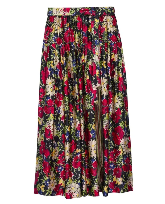 Bottoms Women039s The Great The Highland Skirt Hidden Garden Floral