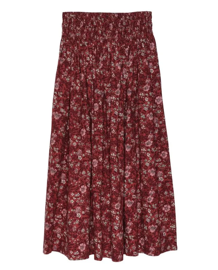 Bottoms Women039s The Great The Viola Skirt Spice Mesa Floral