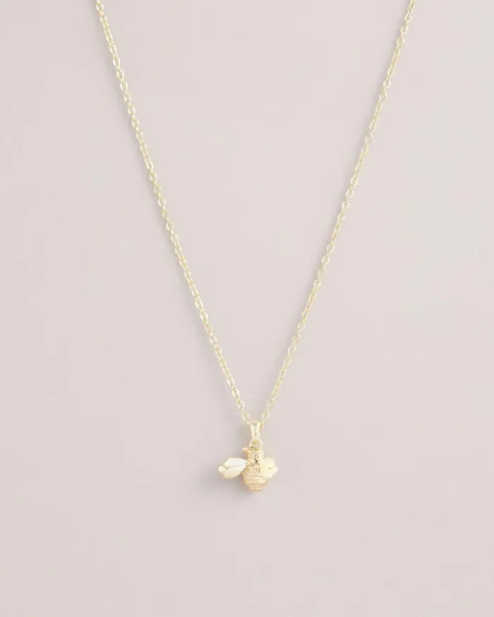 Bumble Bee Pendant Necklace Gold Color Women Ted Baker Jewelry Bumble Bee Pendant Necklace Gold Color Women Ted Baker Jewelry