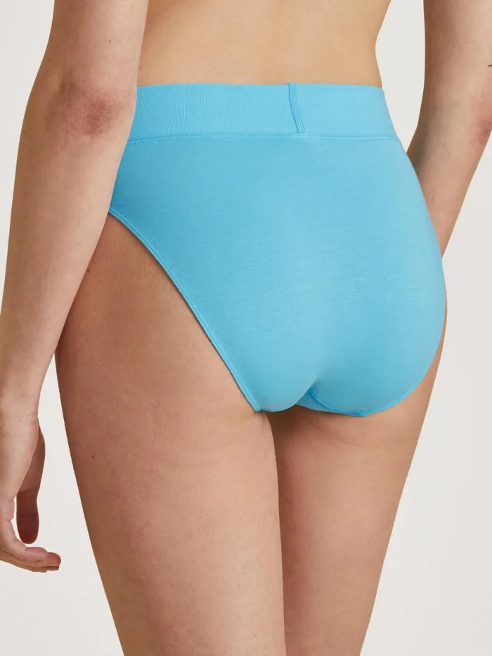 CALIDA Bottoms Brief Soft Waistband High Waist Blue Topaz 8211 Women