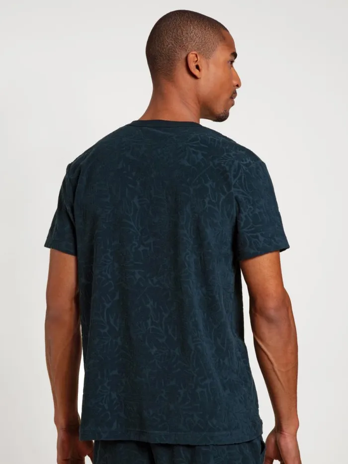 CALIDA Pyjama Tops Shirt Short Sleeve Dark Sapphire 8211 Men