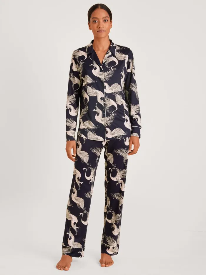 CALIDA Pyjamas Pyjama Eclipse Blue 8211 Women