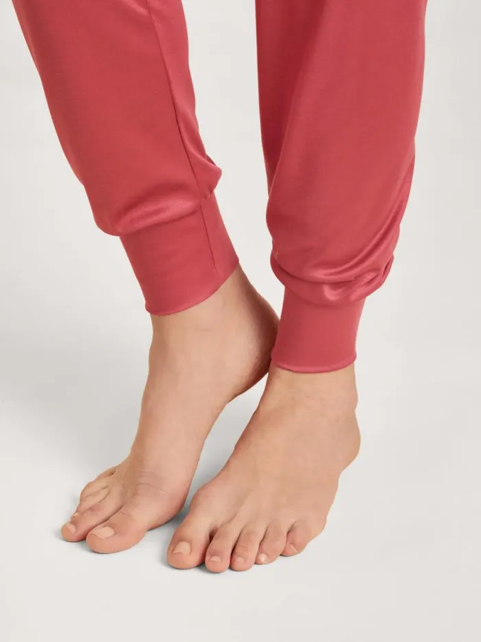 CALIDA Pyjamas Pyjama With Cuff Pomegranate Red 8211 Women