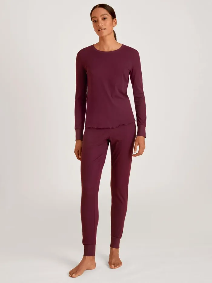 CALIDA Show All Shirt Longsleeve English Red 8211 Women