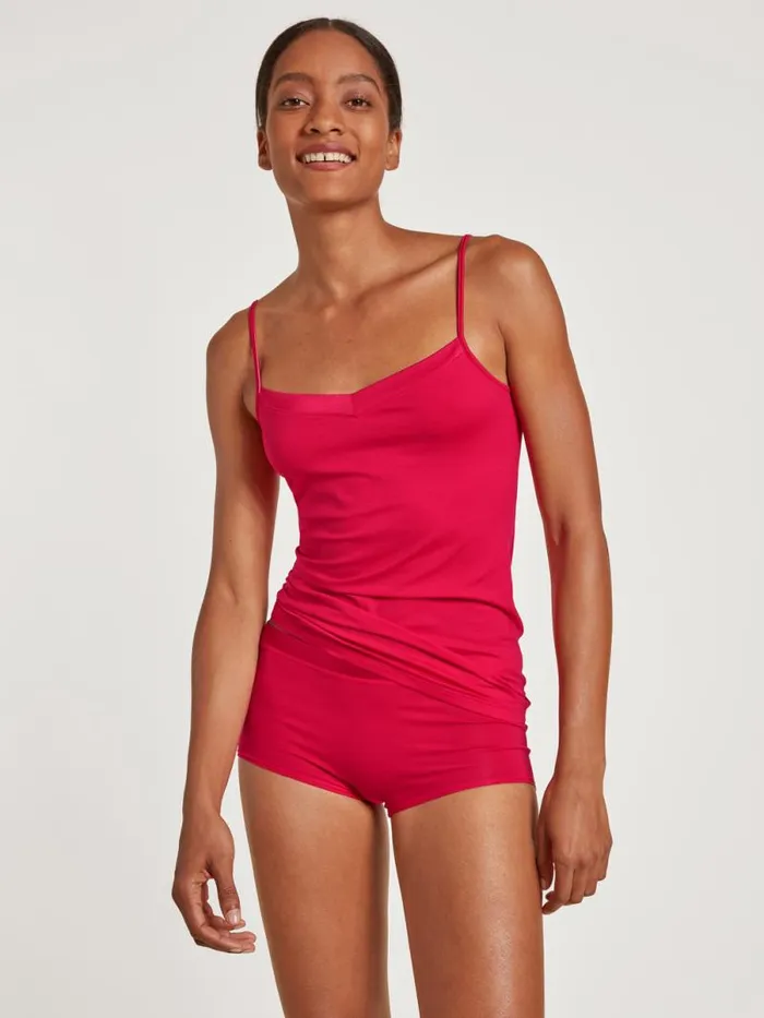 CALIDA Tops Spaghetti Top Barberry Red 8211 Women