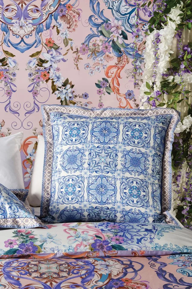 Camilla Bed Linen European Pillowcase Paint Me Positano 8211 Accessories