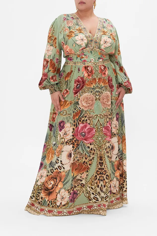 Camilla Maxi Dresses Button Dress With Shaped Waistband Grow And Glow 8211 Womens Camilla Maxi Dresses Button Dress With Shaped Waistband Grow And Glow 8211 Womens
