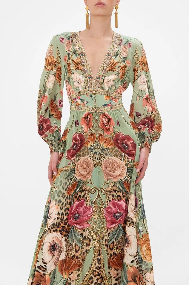 Camilla Maxi Dresses Button Dress With Shaped Waistband Grow And Glow 8211 Womens Camilla Maxi Dresses Button Dress With Shaped Waistband Grow And Glow 8211 Womens