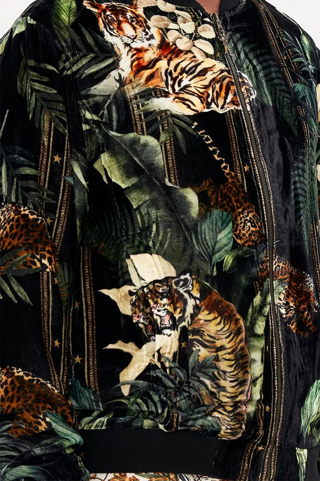 Camilla Outerwear Zip Through Reversible Bomber Jacket Tiger Trap 8211 Mens Camilla Outerwear Zip Through Reversible Bomber Jacket Tiger Trap 8211 Mens