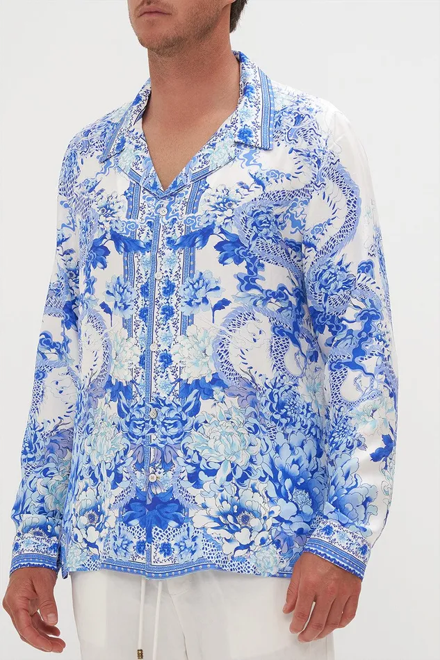 Camilla Sale Mens Long Sleeve Camp Collared Shirt Heart Of A Dragon 8211 Mens Camilla Sale Mens Long Sleeve Camp Collared Shirt Heart Of A Dragon 8211 Mens