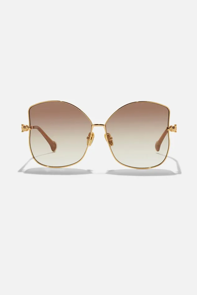 Camilla Sunglasses Pool Side Pedigree Sunglasses Soft Gold 8211 Accessories