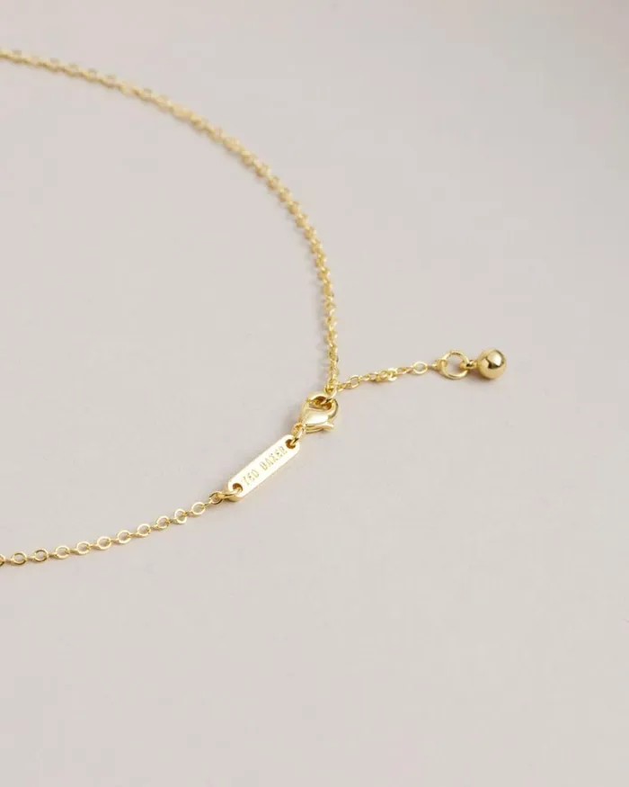 Clam Shell Pendant Necklace Gold Color Women Ted Baker Jewelry Clam Shell Pendant Necklace Gold Color Women Ted Baker Jewelry