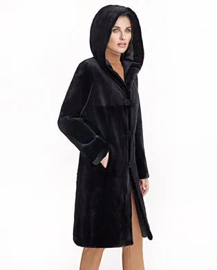 Coats Women039s Maximilian Sheared Mink Reversible Coat