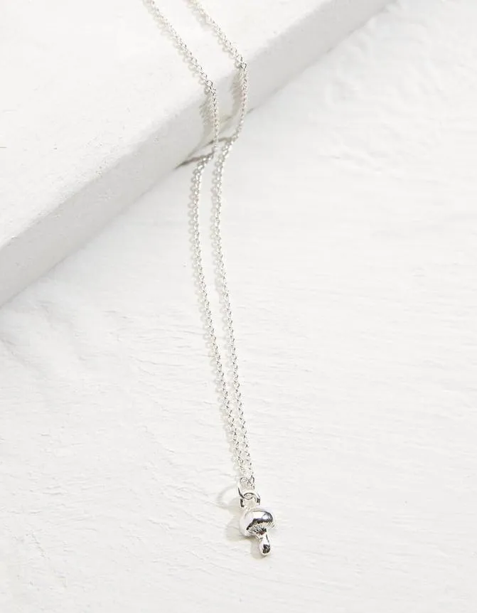 Fatface Jewellery Toad Stool Necklace Silver 8211 Women