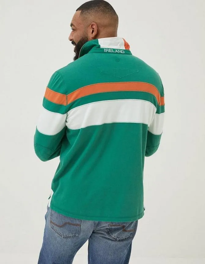 Fatface Rugby Shirts Ireland Rugby Shirt Green 8211 Men
