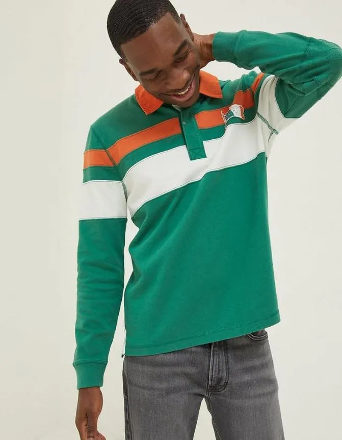 Fatface Rugby Shirts Ireland Rugby Shirt Green 8211 Men