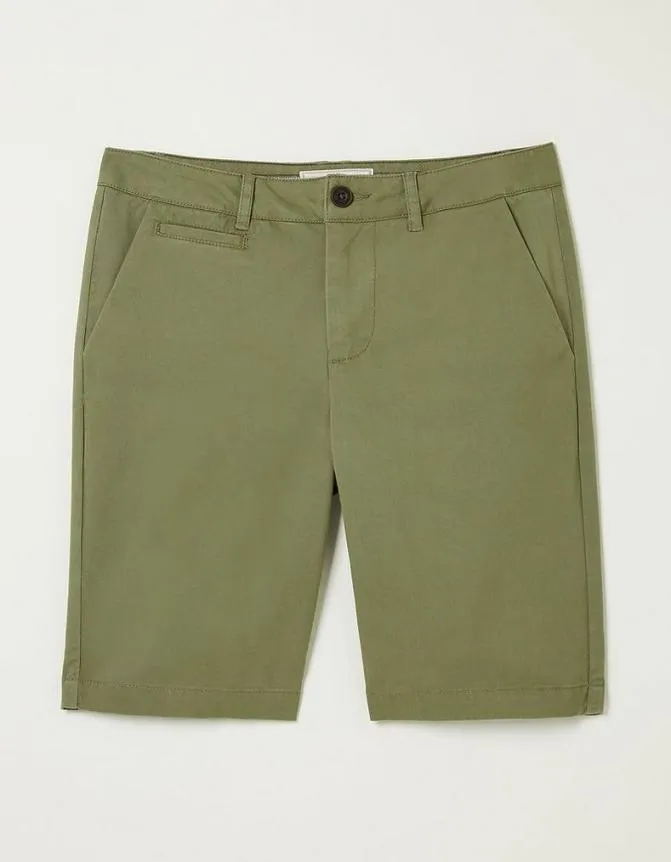 Fatface Shorts Falmouth Bermuda Chino Shorts Khaki Green 8211 Women