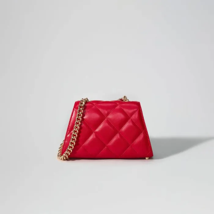 Handbags Woman SelfPortrait Burgundy Quilted Shoulder Mini Bow Bag Handbags Woman SelfPortrait Burgundy Quilted Shoulder Mini Bow Bag
