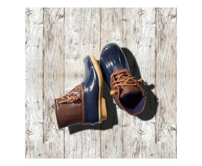 Kids Saltwater Duck Boot Navy Sperry Boots Kids Saltwater Duck Boot Navy Sperry Boots