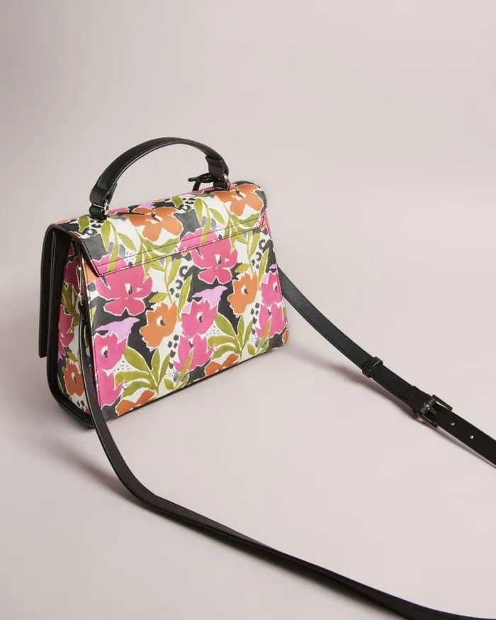 Magnolia Print Crossbody Bag Pink Women Ted Baker Bags