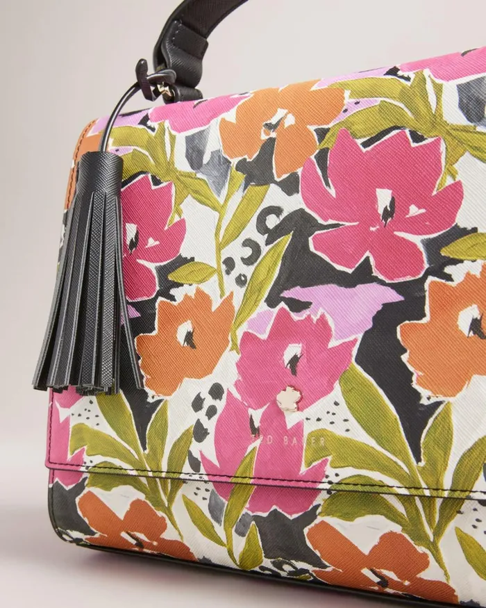 Magnolia Print Crossbody Bag Pink Women Ted Baker Bags
