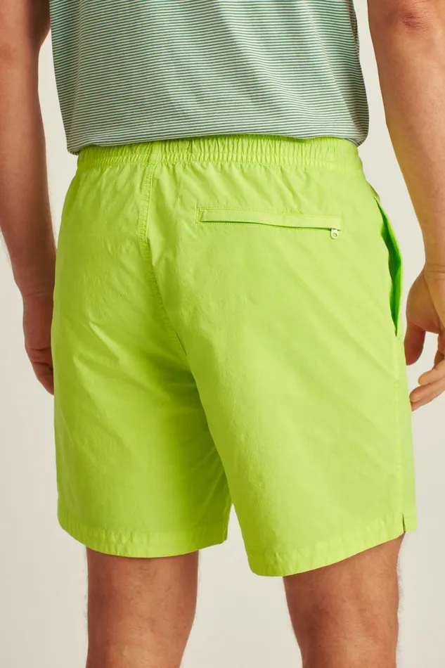 Men Casual Shorts Bonobos Anywhere Short EWaist Neon Fish Skate