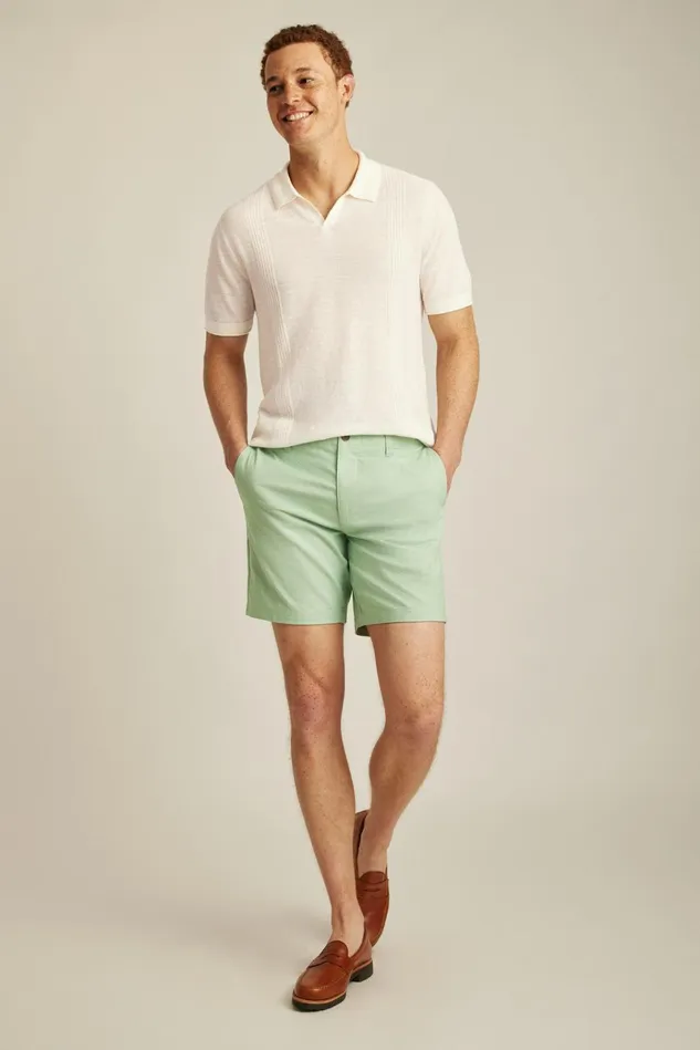 Men Casual Shorts Bonobos Easy Lightweight Shorts Avocado Green
