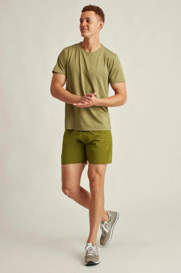 Men Casual Shorts Bonobos The Unlined Gym Short Olive