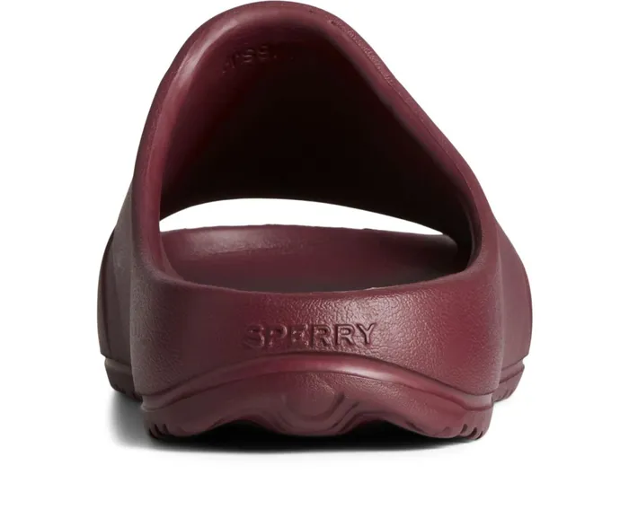 Men Float Slide Logo Sandal Burgundy Sperry Sandals Men Float Slide Logo Sandal Burgundy Sperry Sandals