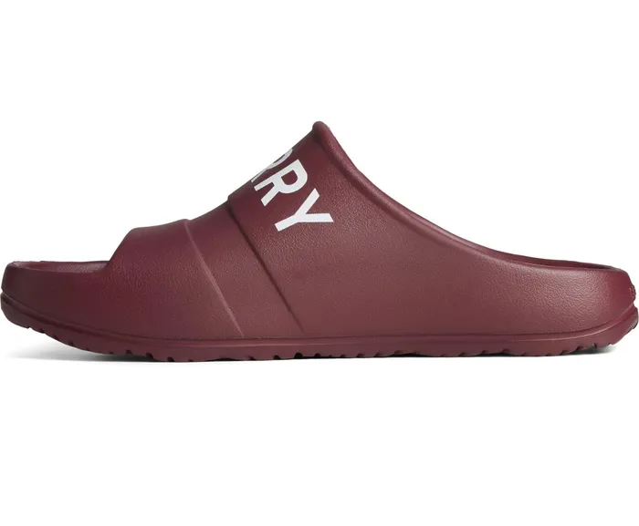 Men Float Slide Logo Sandal Burgundy Sperry Sandals Men Float Slide Logo Sandal Burgundy Sperry Sandals