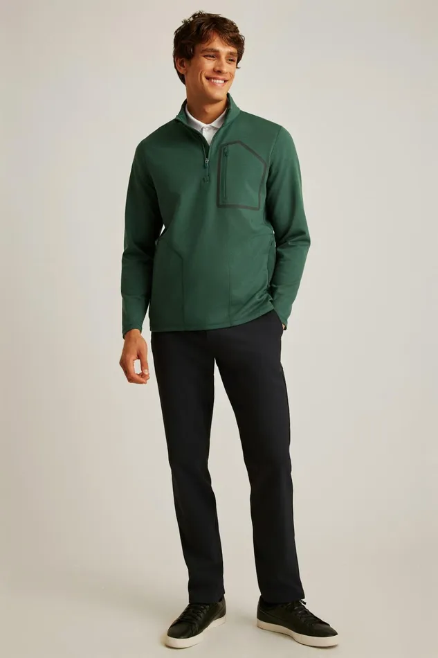 Men Golf Outerwear and Layering Bonobos The Elements Half Zip Green Gables Men Golf Outerwear and Layering Bonobos The Elements Half Zip Green Gables
