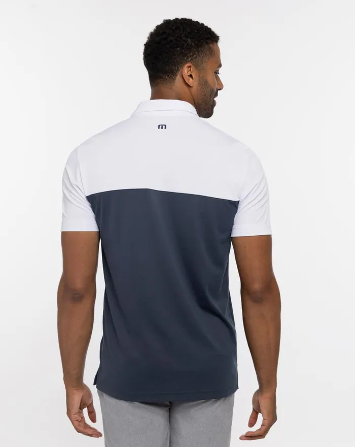Men Polos TravisMathew REAL STUFF POLO White