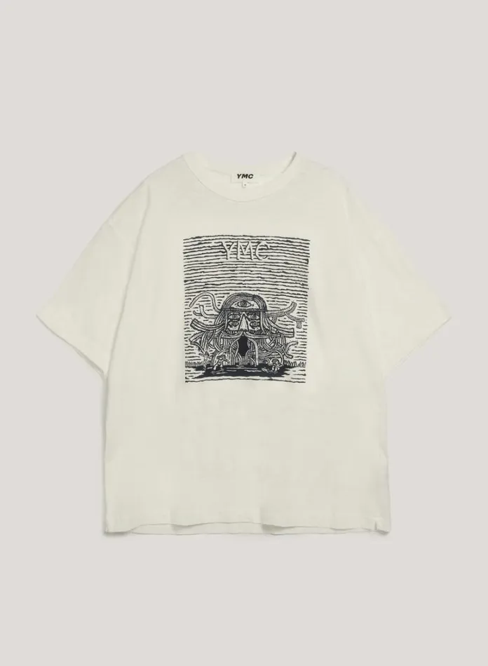 Mens TShirts YMC Mystery Machine T Shirt White