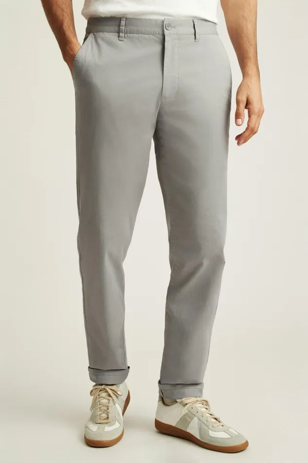 Men Seasonal Pants Bonobos Lightweight Chino Monument Grey