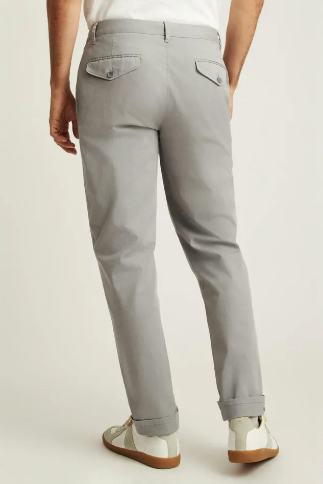 Men Seasonal Pants Bonobos Lightweight Chino Monument Grey