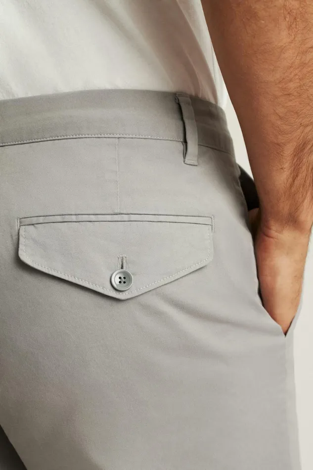 Men Seasonal Pants Bonobos Lightweight Chino Monument Grey