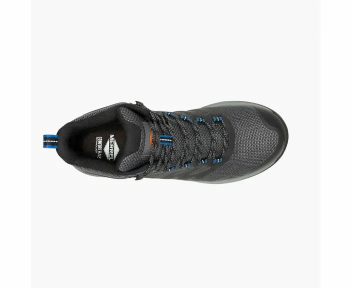 MERRELL Boots Men Nova Mid Waterproof Carbon Fiber Work Shoe Black MERRELL Boots Men Nova Mid Waterproof Carbon Fiber Work Shoe Black