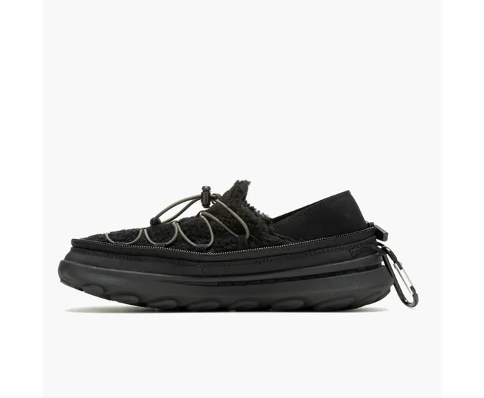 MERRELL SlipOns Women Hut Moc 2 Packable Fleece 1TRL Blackblack MERRELL SlipOns Women Hut Moc 2 Packable Fleece 1TRL Blackblack