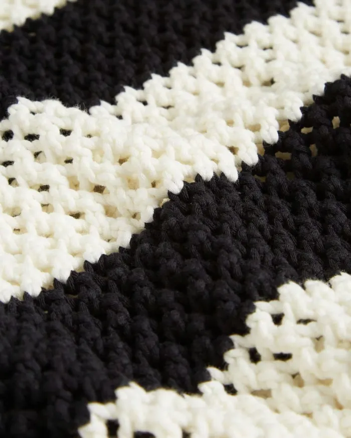 Open Stitched Striped Tank Top White Women Ted Baker Sweaters Open Stitched Striped Tank Top White Women Ted Baker Sweaters