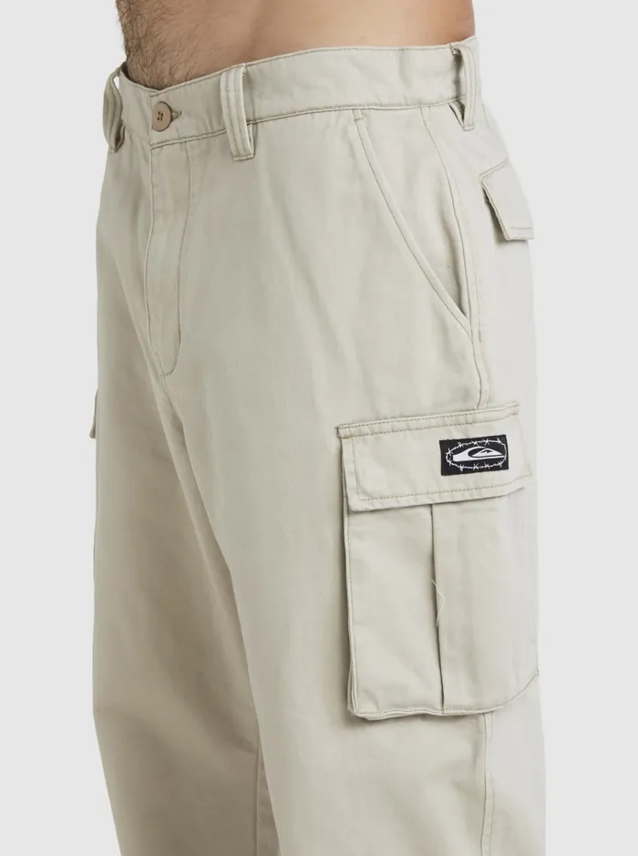 Pants Men Quiksilver Mikey Cargo Pants Goat Pants Men Quiksilver Mikey Cargo Pants Goat