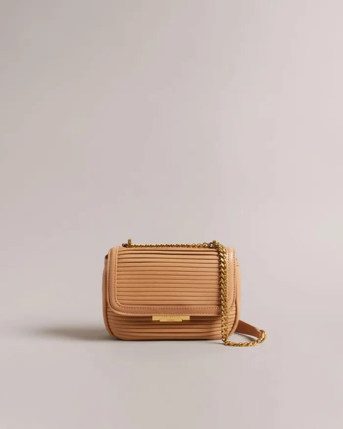 Plisse Crossbody Bag Camel Women Ted Baker Bags Plisse Crossbody Bag Camel Women Ted Baker Bags