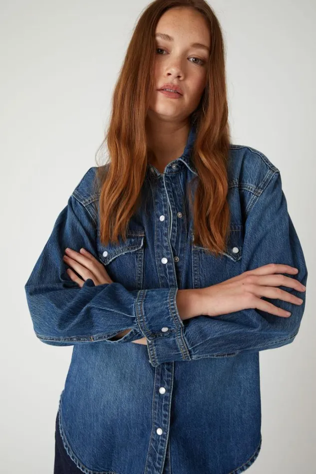Rain Shower Shirt Women Blank NYC Shirts