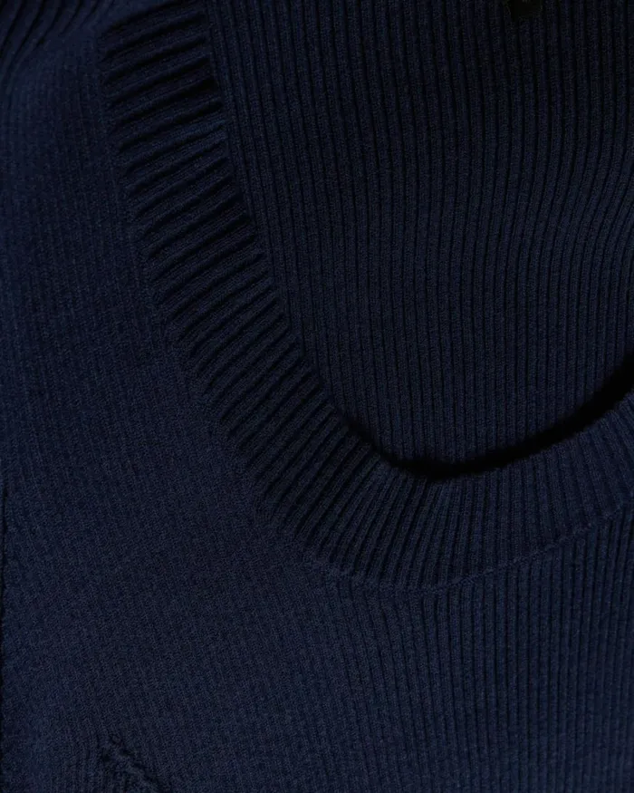 Scoop Neck Bodycon Dress Dark Blue Women Ted Baker Dresses Scoop Neck Bodycon Dress Dark Blue Women Ted Baker Dresses