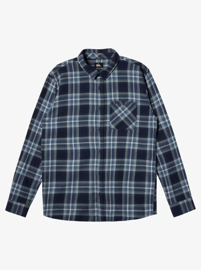 Shirts and Polos Men Quiksilver Craibstone Long Sleeve Shirt Navy Blazer Craibstone Shirts and Polos Men Quiksilver Craibstone Long Sleeve Shirt Navy Blazer Craibstone