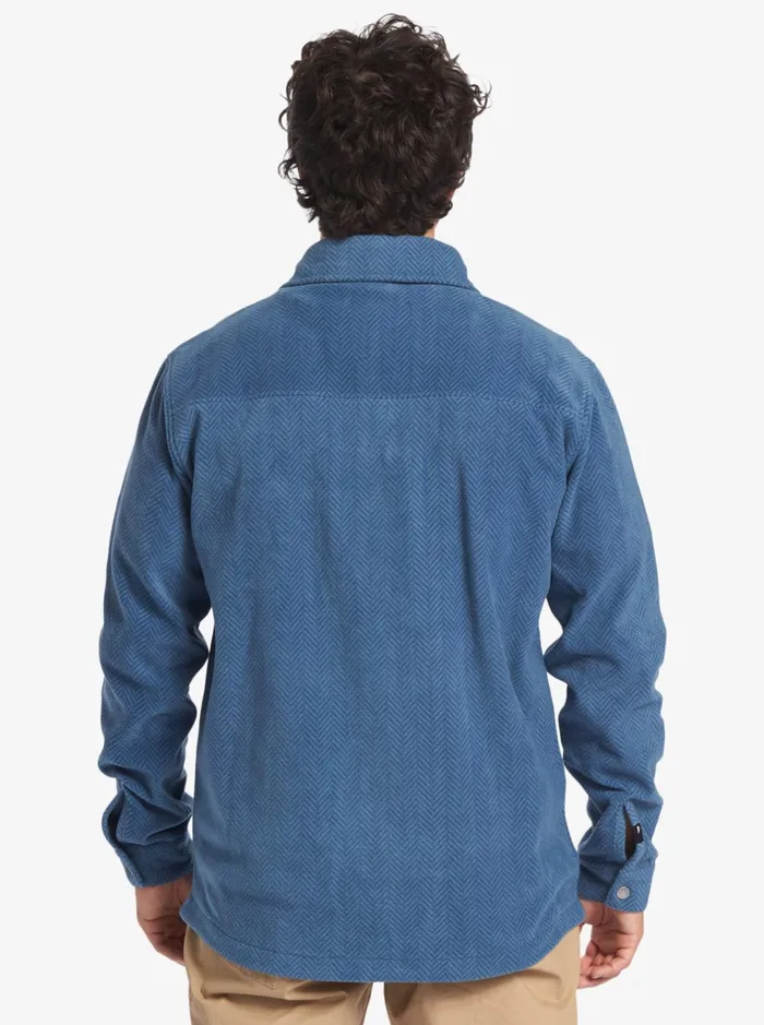 Shirts and Polos Men Quiksilver Surf Days Long Sleeve Fleece Shirt Midnight Navy Surf Days Shirts and Polos Men Quiksilver Surf Days Long Sleeve Fleece Shirt Midnight Navy Surf Days